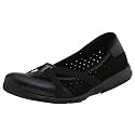 Privo Women's Maltese Flat,Black,7 M
