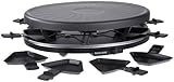Severin - 2681 - Raclette Gril, Noir, 1100 W, 8 Parts, Thermostat