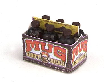 Buy Mug Root Beer – 6 Pack Dollhouse Miniature