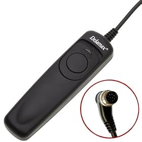 Mini d�clencheur � distance Delamax avec c�ble de 0,9 m our Nikon D1 D2 D3 D3s D3x D4 D800 D700 D300 D300s D200 D100* (*avec poign�e d'alimentation uniquement) - remplace le MC-30