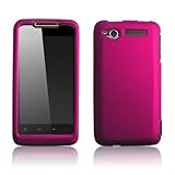 Premium - HTC Merge/Lexikon 6325 Protex Rose Pink Rubber Feel Case (Carrier ....