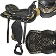 Western All Leather Saddle - Black - Sporting Goods > Horseback Riding