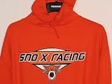 Sporting Goods : Arctic Cat Orange Snowmobile Hoody X-LARGE - Panther Logo