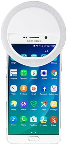 Sacion Selfie 36 Led Ring Light for iPhone 6 plus/6s/6/5s/5/4s/4/Samsung Galaxy S6 Edge/S6/S5/S4/S3, Galaxy Note 5/4/3/2, Blackberry Bold Touch, Sony Xperia, Motorola Droid and Smart Phones