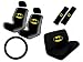 Search : 11PC Classic Batman Logo Low Back Seat Covers Bench Seat Cover Shoulder Pads Steering Wheel Cover Head Rest Covers Combo Kit