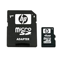 HP 4 GB Class 4 microSDHC Flash Memory Card L1882A-EF