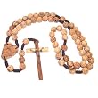Olive Wood Wall Rosary (100 cm or 39")