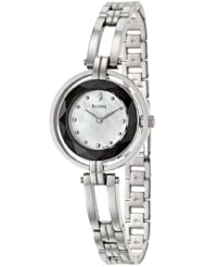 Bulova Womens 96L159 Metalized Rim Bracelet Watch