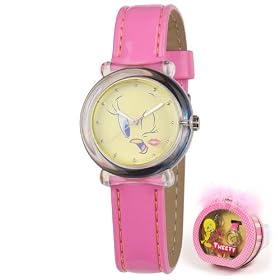 Armitron Tweety Bird Watch and Charm Bracelet Set #2200-718SET by Armitron