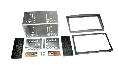 RT Doppel DIN Blende Komplett-Set Opel Antara Tigra Corsa Astra anthr.