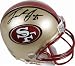 Frank Gore autographed Football Mini Helmet (San Francisco 49ers)