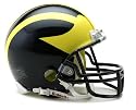 Michigan Riddell College Mini Replica Helmet