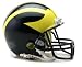 Michigan Riddell NCAA Mini Replica Helmet
