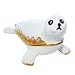 Objet D'Art Release #202 "Flipper" Baby Harp Seal Handmade Jeweled Metal & Enamel Trinket Box_s-1