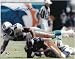 Channing Crowder Autographed/Hand Signed Miami Dolphins 8X10 Photo