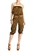 2b Rikki Cargo Jumpsuit - RIPE AVOCADO (L)