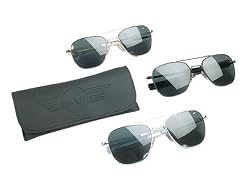 GENUINE GOVERNMENT AIR FORCE PILOTS SUNGLASSES BY "AMERICAN OPTICS"