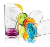 4 pc Impressions Colors Assorted Cooler Set by Libbey
