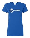 Jacted Up Tees Pi Day of the Century 3-14-15-9:26:53 LADIES T-Shirt - Med Royal Blue (1083)