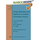 Rings, Modules, and Algebras in Stable Homotopy Theory (Mathematical Surveys and Monographs) by A. D. Elmendorf, I. Kriz, M. A. Mandell, and J. P. May