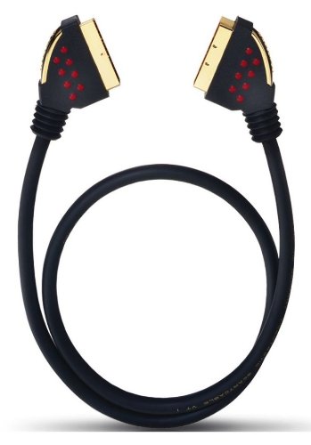 Oehlbach SCA 2003 Scart Kabel 1,0m schwarz Preisvergleich