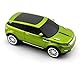2.4Ghz Cordless Car Shaped Wireless Mouse Glitz Range Rover Model with Nano USB Receiver - Shining Green
