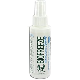 BIOFREEZE with Ilex Pain Relieving Gel - 4 Oz. Spray