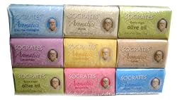 Socrates Aromatic Soap 150g, 9 Pack Variety