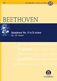 Eulenburg Audio + Score, Studienpartituren u. Audio-CDs, Vol.50 : Sinfonie Nr.9 d-Moll op.125, Studienpartitur u. Audio-CD (Eulenburg Audio+Score Series)