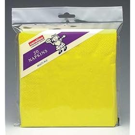 Catering Tableware | Napkins 33cm Dark Yellow