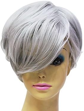 HI GIRL New BOB Style Fashion Sexy Short Curly Cosplay Womens Hair Straight Full Wigs #1