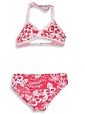 Beach Native - Girls 2-Piece Swimsuit, Red, White