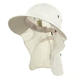 UV 45+ Extreme Condition Flap Hats-White