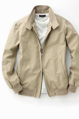 LANDS' END(ランズエンド)メンズ・コットン・クラブ・ジャケット