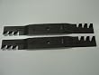 Set of 2, Mulching Blades to Replace Toro Blades 106-2247-03, 106-8744-03, 110-6568-03, or 110-1857-03