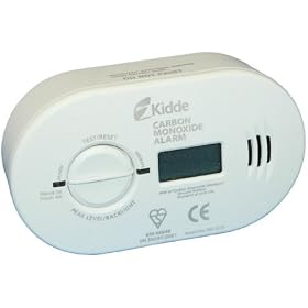 Kidde 900-0230 BSI Battery Premium Range Carbon Monoxide Alarm with Digital Display