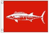 Sporting Goods : Taylor Made Products Wahoo Boat Flag (12' x 18')