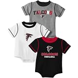 Reebok Atlanta Falcons Newborn 3 Pc Creeper Set Size: 0-3 Months