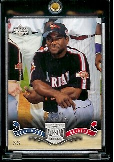 2005 Upper Deck All-Star Classics Miguel Tejada Baltimore Orioles Baseball Card #34 - Mint Condition - In Protective Display Case!
