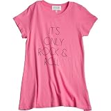 Little Fox Its Only Rock T Shirt teen pink 10/12  Kids