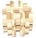 24-Teliges 3D Holzpuzzle Bambus Puzzle Denkspiel Spiel Design 2