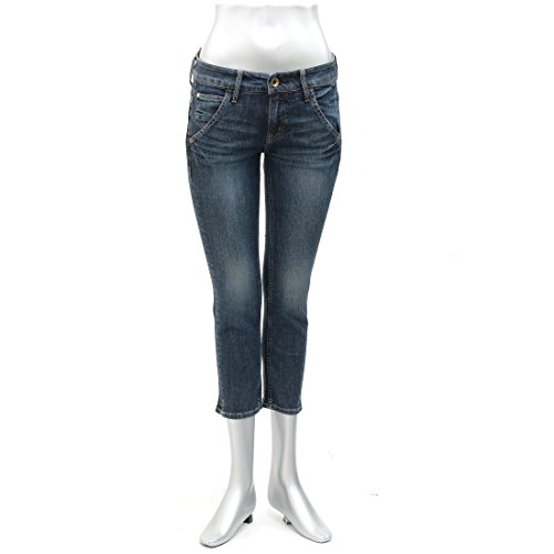 スウィートキャメル クロップド アンクル丈 スキニー ストレッチ ジーンズ デニム スイートキャメル