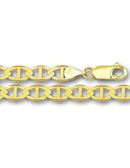 14K Yellow Gold Mariner Link Chain ( Width 5.5 mm)