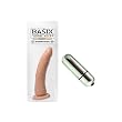 Pipedream Products Basix Rubber Works - Slim 7 Inch with Suction Cup Flesh Adult Sex Toy Kit