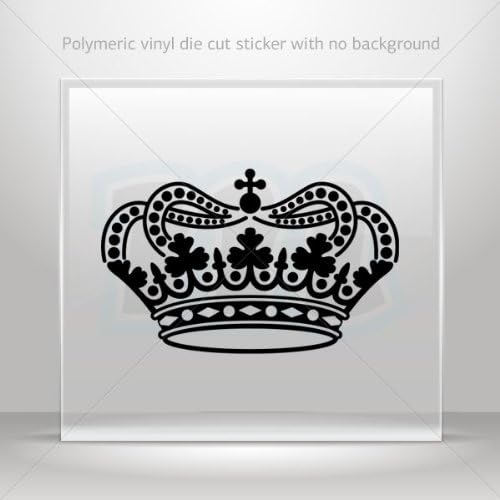 Decal Stickers Crown Design Car door Hobbies Waterproof Racing Durable Racing Motorbike 0502 W8XR5