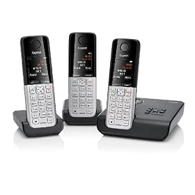 Siemens GIGASET C300A-3 Gigaset Cordless with ITAD, 3 Handsets