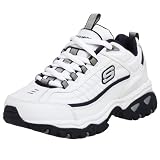 Skechers Sport Men's Energy Afterburn Sneaker,XWhite/Navy,9.5 XW