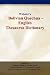 Book Websters Bolivian Quechua - English Thesaurus Dictionary