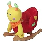 SUPERSÜßES BABY SCHAUKELPFERD *EMILY* mit MUSIK & SITZ