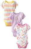 Vitamins Baby-Girls Newborn Sweet 3 Piece Creepers